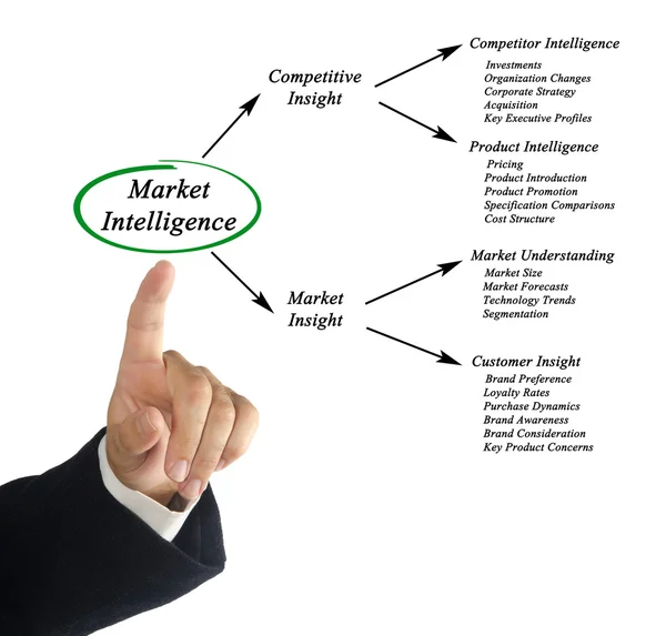 Market Intelligence — Stock Photo, Image